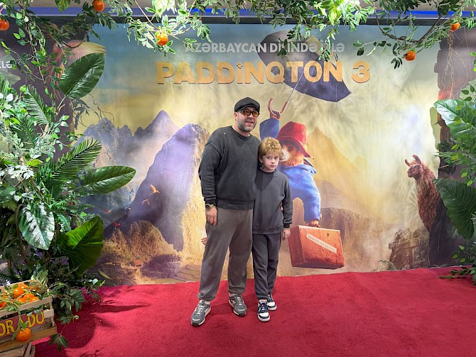 “CineMastercard” kinoteatrında “Paddinqton 3” Azərbaycan dilində! - FOTO\VIDEO